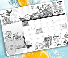Load image into Gallery viewer, 2027 Year Planner / Doodlepad by Tori Stowe - PRE ORDERS!
