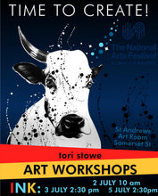 Load image into Gallery viewer, INK WORKSHOP - NATIONAL ARTS FESTIVAL 2026 - 3 JULY 2.30PM