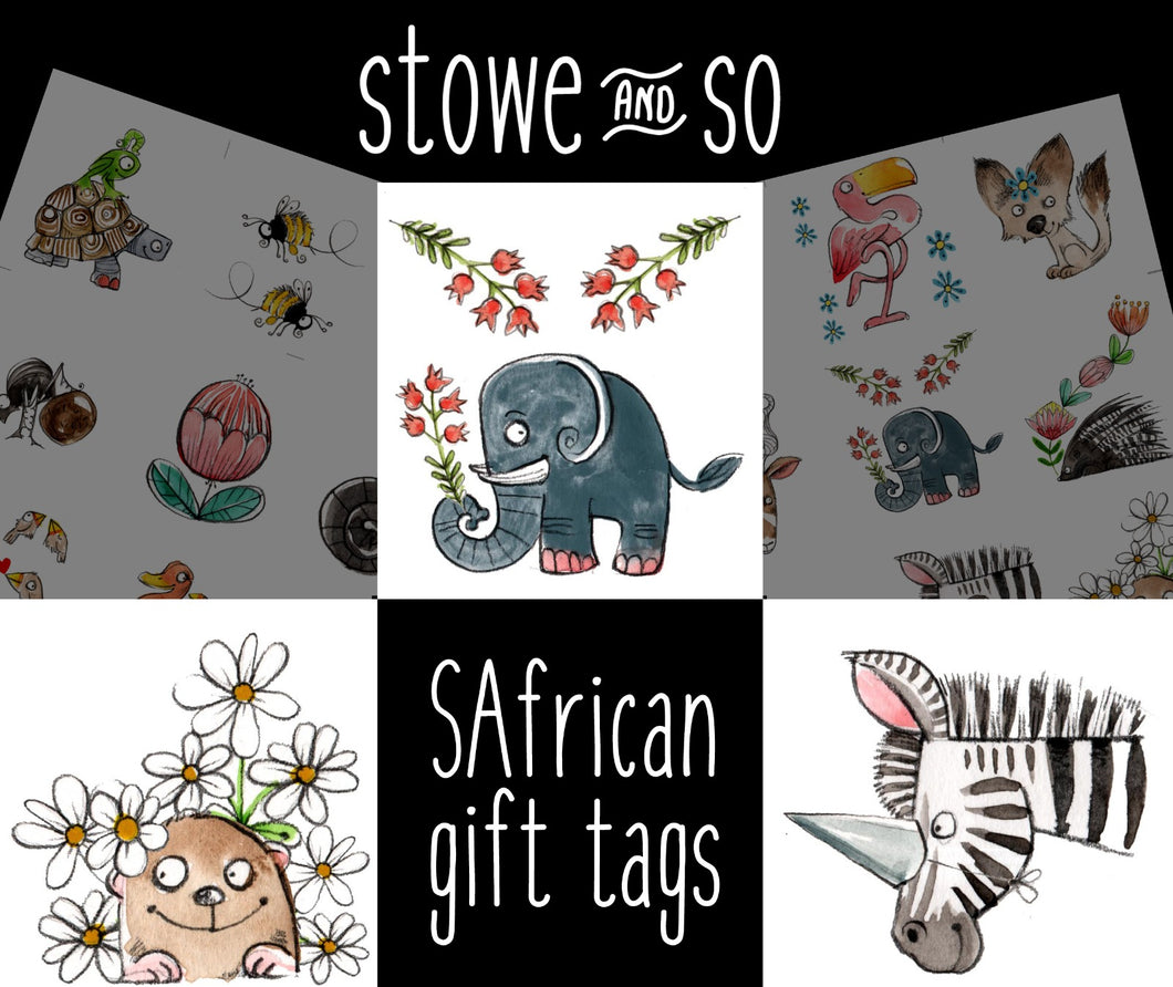 WILD LIFE Gift Tags