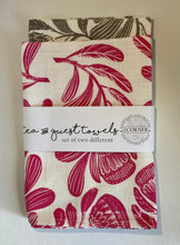 Load image into Gallery viewer, Flower Tea towel set
