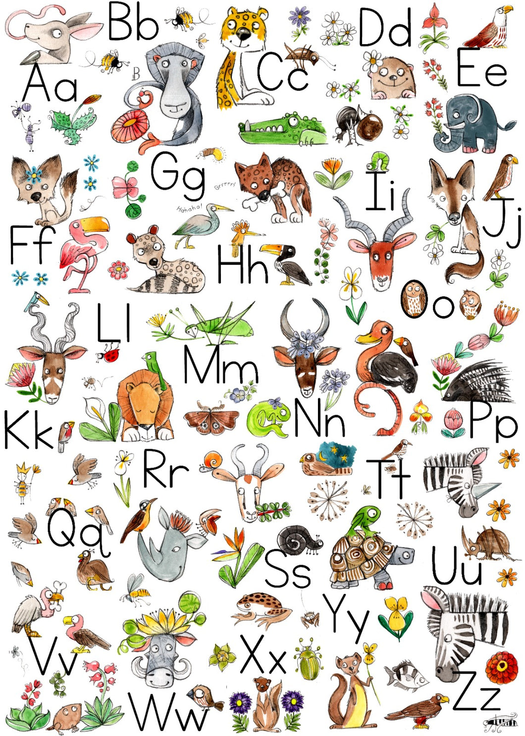 A3 ABC Learning Poster
