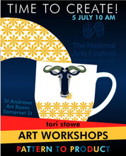Load image into Gallery viewer, PATTERN TO PRODUCT WORKSHOP - NATIONAL ARTS FESTIVAL 2026 - 5 JULY 10AM
