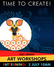 Load image into Gallery viewer, PATTERNING WORKSHOP - NATIONAL ARTS FESTIVAL 2026 - 3 JULY 10AM
